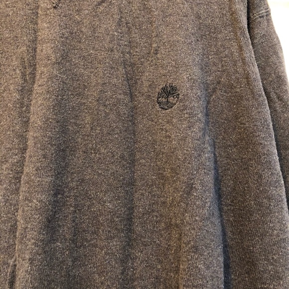 💥HP 2X💥Timberland crewneck brown sweater - Picture 3 of 9